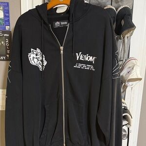 Darc Sport Venom Black Zip-Up Hoodie
